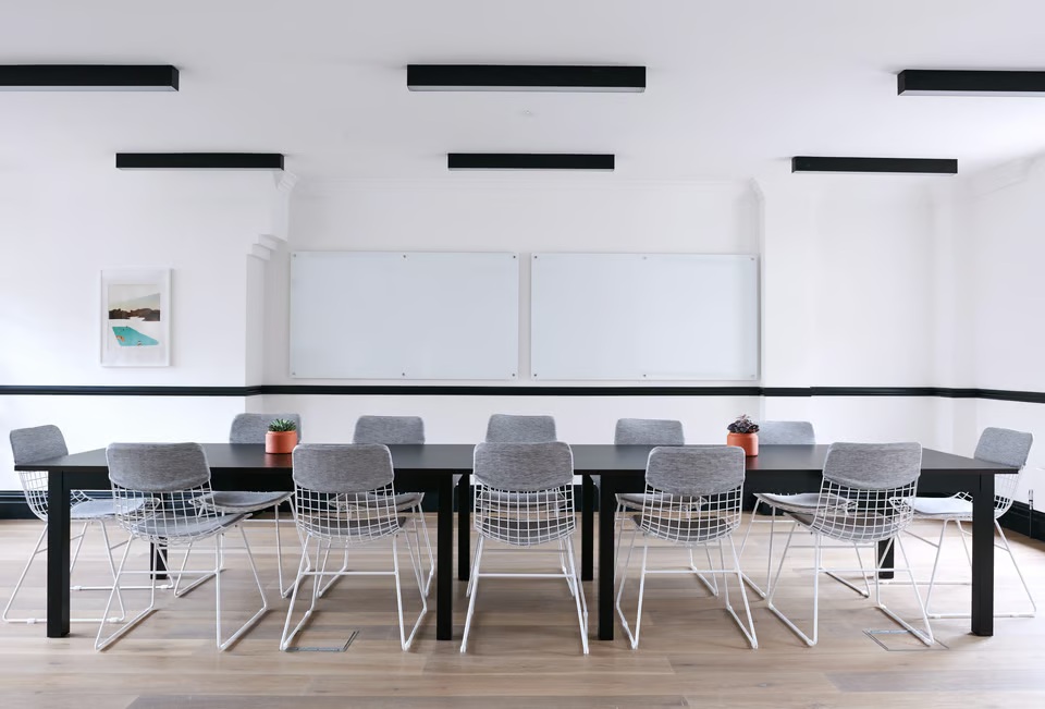 Modern meeting room